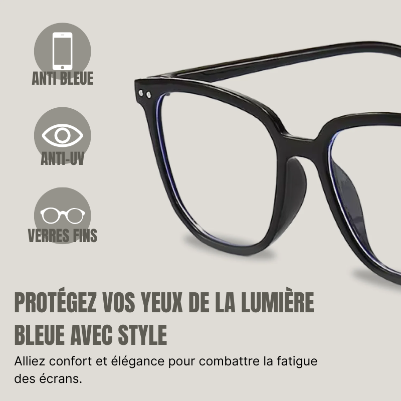 Blue light blocking glasses: protection and visual comfort