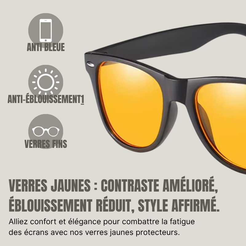 Lunettes Protect+ filtrantes alliées de vos yeux face aux écrans