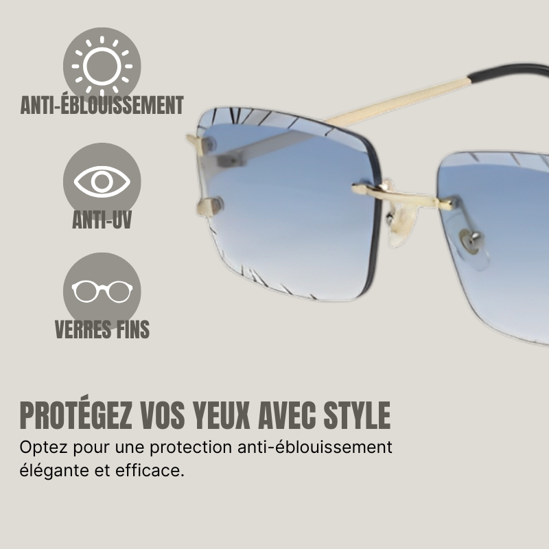 Lunettes légères, style affirmé